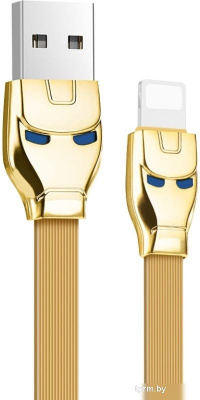 Кабель Hoco U14 USB Type-A - Lightning (1.2 м, золото) 