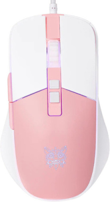 Игровая мышь Onikuma CW916 Milky Pink