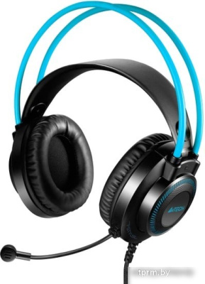 Наушники A4Tech Fstyler FH200U (серый/голубой) 