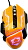 Мышь Ritmix ROM-363 (оранжевая) 