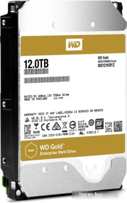 Жесткий диск WD Gold 12TB WD121KRYZ 