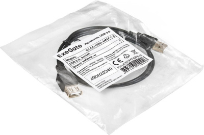 Кабель ExeGate EX-CC-USB2-AMAF-1.0 