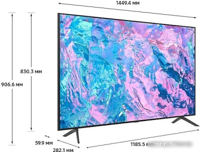 Телевизор Samsung Crystal UHD 4K CU7100 UE65CU7100UXRU 