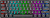 Клавиатура Royal Kludge RK61 RGB (черный, RK Red) 