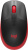 Мышь Logitech M190 (черный/красный) 