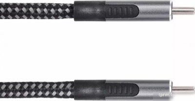 Кабель VCOM CU420M-1M USB 3.2 Gen2 Type-C - USB 3.2 Gen1 Type-C (1 м, черный) 