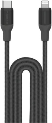 Кабель Momax DL55D 1-Link Flow CL+ USB Type-C - Lightning (2 м, черный)