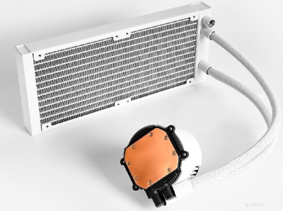 Система жидкостного охлаждения для процессора Valkyrie Jarn 240 ARGB (белый) 