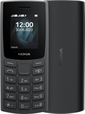 Телефон Nokia 105 (2023) Dual SIM TA-1557 (черный)