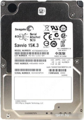 Жесткий диск Seagate Savvio 15K.3 300GB (ST9300653SS) 