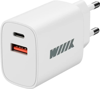 Сетевое зарядное WIIIX UNN-1-2-04-W (белый) 