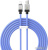 Кабель Baseus CoolPlay Series Fast Charging Data Cable 2.4A USB Type-A - Lightning (2 м, синий) 
