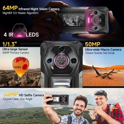 Телефон Ulefone Armor 30 Pro 16GB/512GB (черный) 