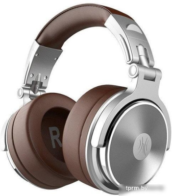 Наушники OneOdio Studio Pro 30 (серебристый/коричневый) 