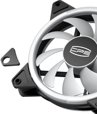 Комплект вентиляторов для корпуса PCCooler F3 T120 ARGB (черный, 3 шт.) 