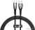Кабель Baseus Glimmer Series Fast Charging Data Cable USB Type-A - Type-C 100W CADH000401 (1 м, черный) Кабель Baseus Glimmer Series Fast Charging Data Cable USB Type-A - Type-C 100W CADH000401 (1 м, черный)