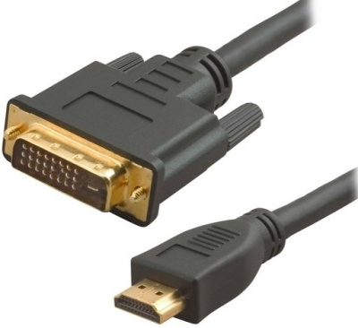 Кабель 5bites DVI - HDMI APC-080-020 (2 м, черный) 