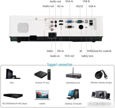 Проектор Byintek K200W 