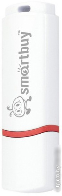 USB Flash Smart Buy Crown 8Gb White (SB8GBCRW-W) 