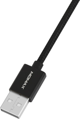 Кабель Momax DX1D OneLink 3-in-1 USB Type-A - Lightning/microUSB/USB Type-C (1 м, черный) 