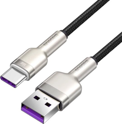 Кабель Baseus USB Type-A - USB Type-C CAKF000201 (2 м, черный) 
