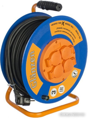 Удлинитель на катушке Glanzen EB-20-019 