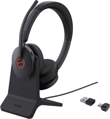 Офисная гарнитура Yealink BH74 UC USB-C/A Charging Stand Set 