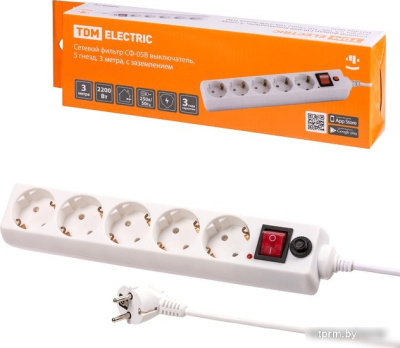 Сетевой фильтр TDM Electric СФ-05В SQ1304-0017 