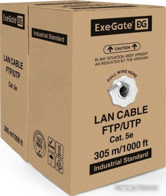 Кабель ExeGate UTP4-C5e-CU-S25-IN -LSZH-GR-305 UTP 