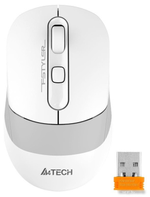 Мышь A4Tech Fstyler FB10C (белый) 