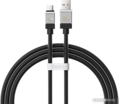 Кабель Baseus CoolPlay Series USB Type-A - USB Type-C 662802353A (2 м, черный) 
