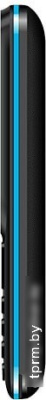 Мобильный телефон BQ-Mobile BQ-2440 Step L+ (черный/голубой) 