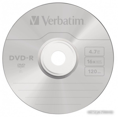 Verbatim 4.7Gb 16x 43547 (1 шт.) 