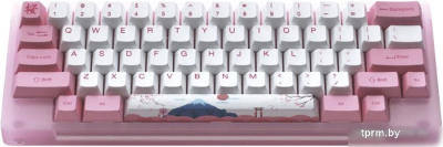 Клавиатура Akko ACR 59 Acrylic Tokyo (Akko CS Jelly Pink, нет кириллицы) 