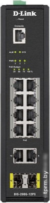 Коммутатор D-Link DIS-200G-12PS/A1A 