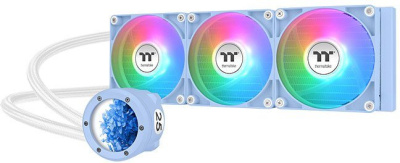 Жидкостное охлаждение для процессора Thermaltake TH360 V2 Ultra ARGB Sync All-In-One - Hydrangea Blue CL-W420-PL12BU-A 