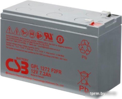 Аккумулятор для ИБП CSB GPL1272 F2FR (12В/7.2 А·ч) 