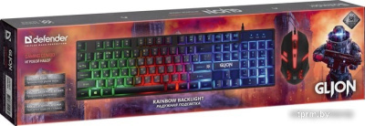 Клавиатура + мышь Defender Glion C-123 