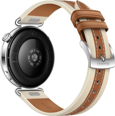 Huawei Watch GT 6 41 мм (серебристый, с коричневым кожаным ремешком, международная версия) 