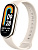 Фитнес-браслет Xiaomi Smart Band 8 (золотистый, с кремовым силиконовым ремешком, международная версия) 