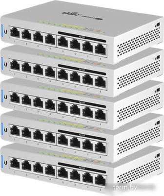 Коммутатор Ubiquiti UniFi Switch 8 [US-8-60W-5] 