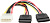 Кабель Cablexpert CC-SATA-PSY-0.3M 