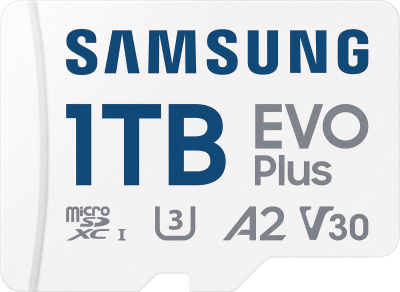 Карта памяти Samsung EVO Plus 2024 microSDXC 1TB (с адаптером) 