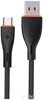 Кабель EOFE AC21 USB Type-A - USB Type-C (1 м, черный) 