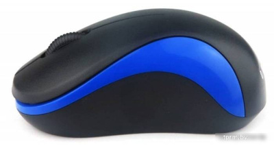 Мышь Oklick 605SW (черный/синий) [384109] 