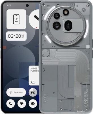 Телефон Nothing Phone (3a) Pro 12GB/256GB (серый) 