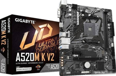 Материнская плата Gigabyte A520M K V2 (rev. 1.0) 