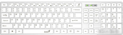 Клавиатура Genius SlimStar 126 (белый) 