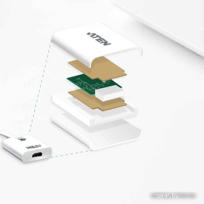 Aten HDMI - DVI VC986B (белый) 