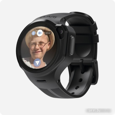 Детские умные часы Elari KidPhone MB (черный) 